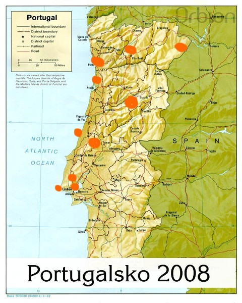 Portugalsko 2008
